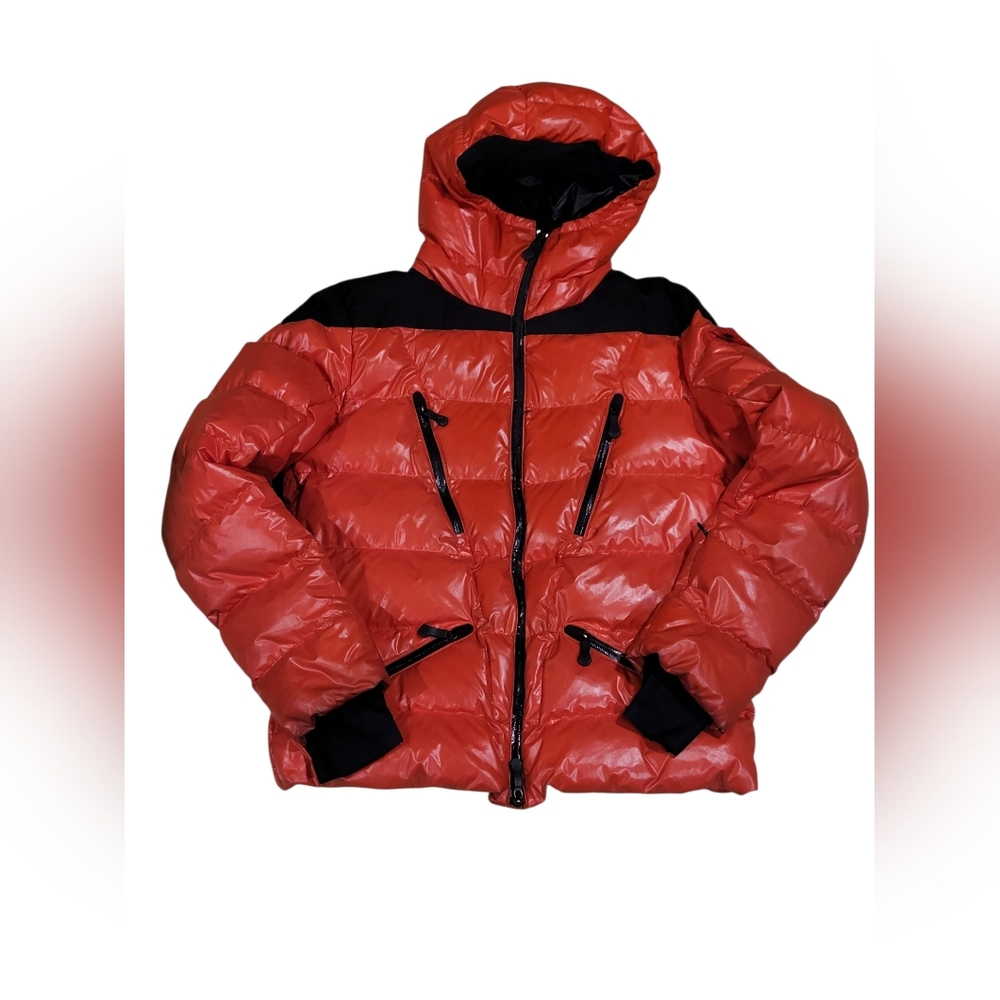 Moncler Giubbotto da Sci Ski Blouson Red/Black Jacket M Authentic Verified